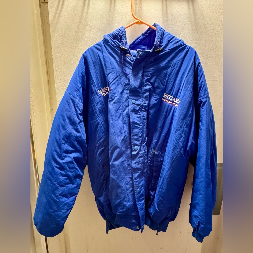 Royal Blue Hooded Jacket from Benjamin Moore - Ricciardi Brothers